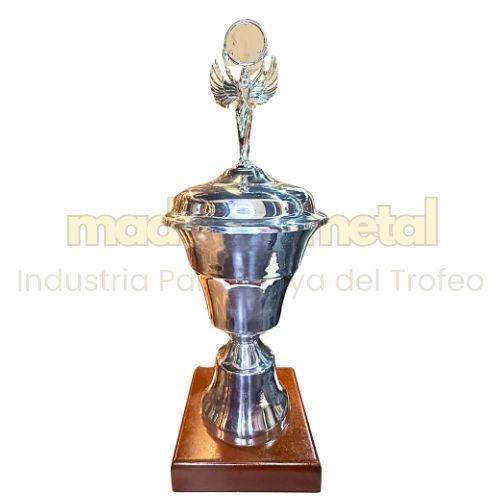 Imagen de Copa de metal con tapa - M5.1050